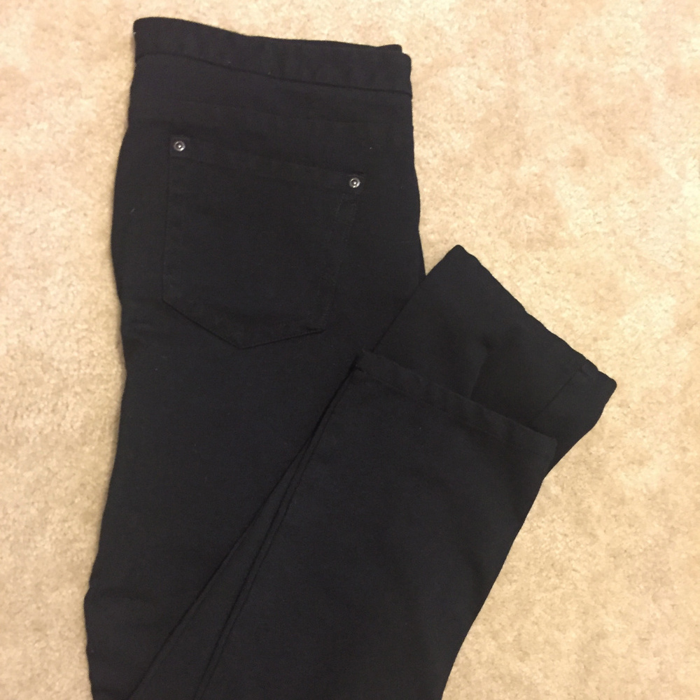 NYDJ black Ponte pants